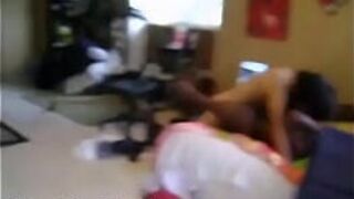 I walked In And My Boy Friend Was Fucking the Hell Outta My Best Friend - porn video