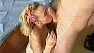 Blonde Milf her hubby - porn video