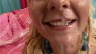 Russian Babe Bukkake - porn video