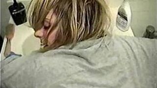 Blonde Interracial Creampie - porn video