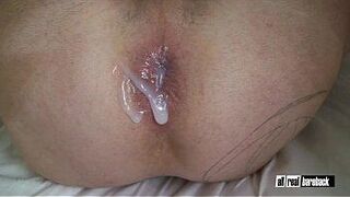 Hung guy barebacks muscle bottom - porn video