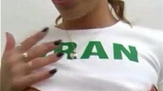 Sexy Spanish soccer hottie gets naked - porn video