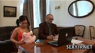 Delightful anal invasion with teacher - porn video