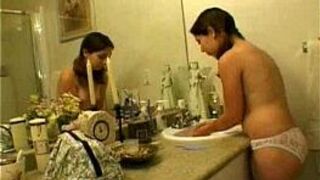 Teen Hairy Pussy Fucked By Two Guys - porn video