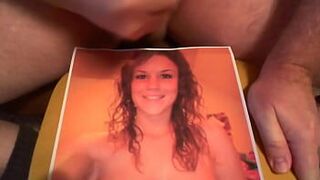 cum on pic - porn video