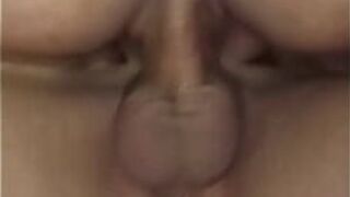 Married taking two cumshots inside her pussy - porn video