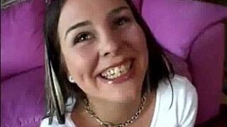 Chubby Brunette With Nice Tits Takes It In All Holes - porn video