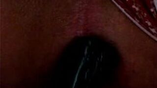 anal finger play then bottle - porn video