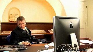 Nathan Applies for a Job with His Ass - porn video