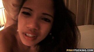 Asian Cutie Crystel Sucks Off A Stranger - porn video