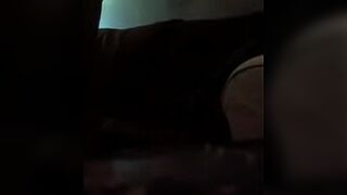 Sucking cock in a nice black - porn video