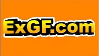 EXGF Amber in the Shower - porn video