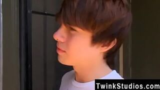 Gay twinks Young Kyler Moss is walking through the neighborhood when - porn video